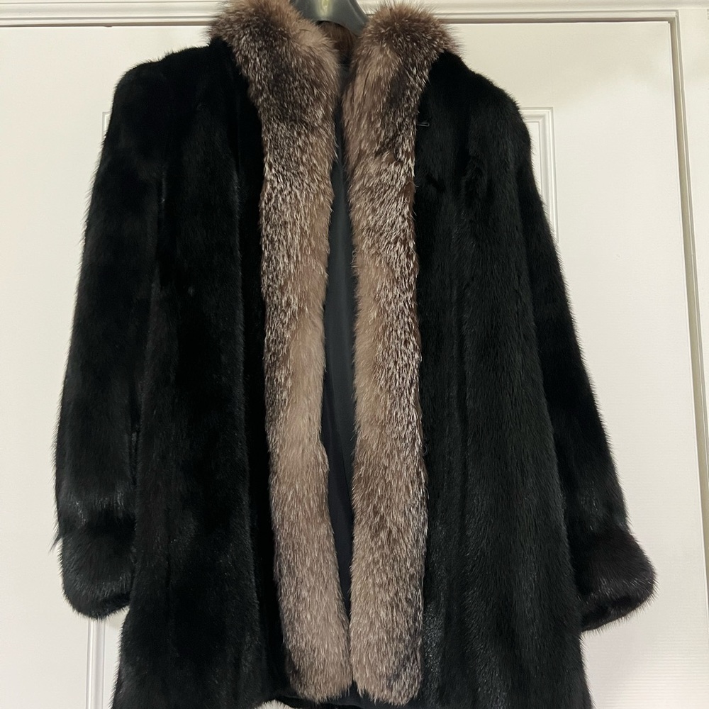 Genuine fur coat $175